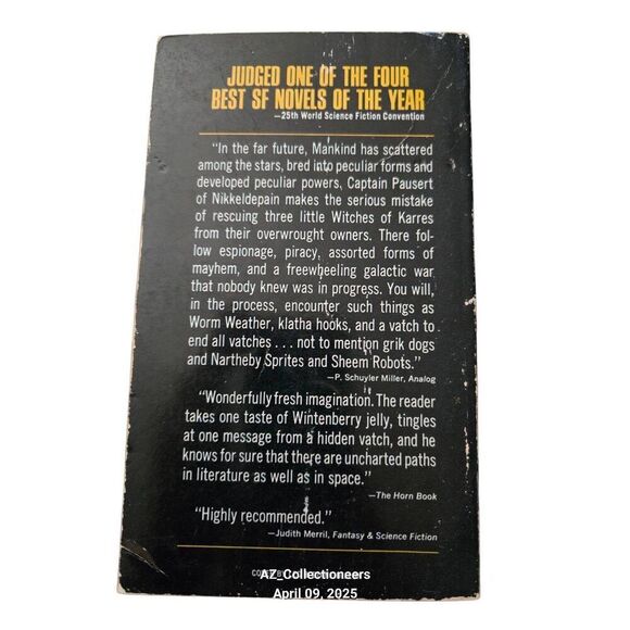 The witches of Karres by James H. Schmitz - ace science fiction - isbn 020010130 - Picture 2 of 5